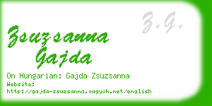 zsuzsanna gajda business card